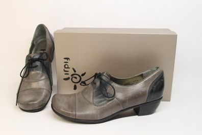 fidji Hochfront Schnürer graubraun - EU-Schuhgröße: 37,5