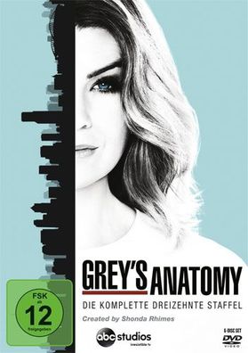 Greys Anatomy - Kompl. Staffel 13 (DVD) Min: 1008/ DD5.1/ WS 6DVDs - Disney BGA01529