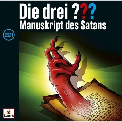 CD Die drei ??? - Manuskript des Satans #221
