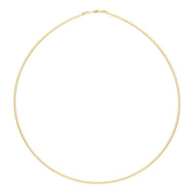 JuwelmaLux Halsreif 585/000 (14 Karat) Gold JL30-05-2556 - Länge: 45 cm