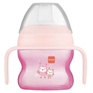 MAM Starter Cup Trinkbecher - 150 ml Eule pink