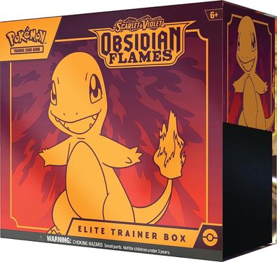 Pokemon Scarlet & Violet Obsidian Flames Elite Trainer Box - Englisch