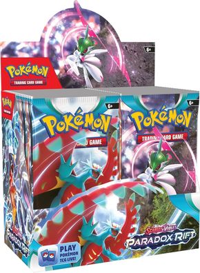 Pokemon Scarlet & Violet Paradox Rift Booster Box / Booster Display - Englisch
