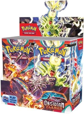 Pokemon Scarlet & Violet Obsidian Flames Booster Box / Booster Display - Englisch