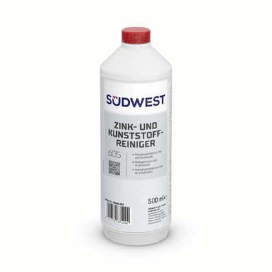 Südwest Zink- und Kunststoff-Reiniger 1 Liter farblos