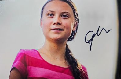Greta Thunberg Autogramm