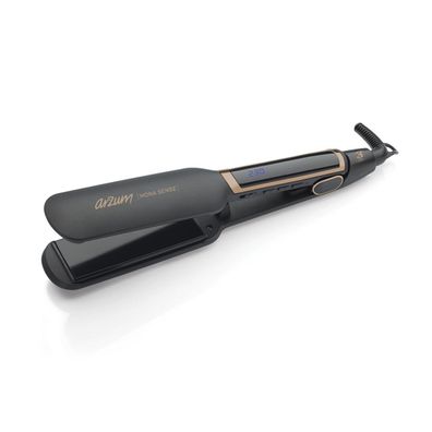 Arzum AR5035 Glätteisen Haarglätter für effizientes Styling stilvoll in Schwarz