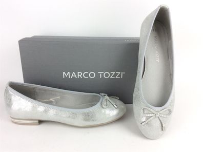 Marco Tozzi Ballerina grau-metallic - EU-Schuhgröße: 36