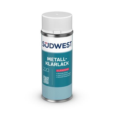 6x Südwest Metall-Klarlack glänzend 0,4 Liter farblos