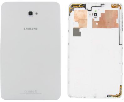 Original Samsung Galaxy Tab A 10.1" (2016) SM-T585 Akkudeckel Weiß Akzeptabel