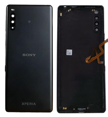 Original Sony Xperia L4 XQ-AD51 Akkudeckel Backcover Sensor Schwarz Sehr Gut