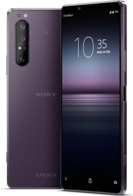 Sony Xperia 1 II 5G Single Sim XQ-AT51 256GB Violett Guter Zustand in White Box