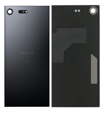 Original Sony Xperia XZ Premium G8142 Akkudeckel Deepsea Black Akzeptabel