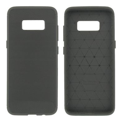 Wisam® Protective Case Für Samsung Galaxy S8 Plus Silikon Schutz Hülle Grau