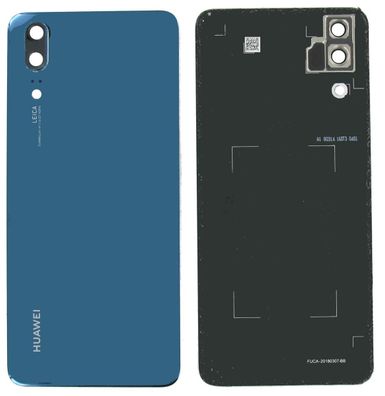 Original Huawei P20 EML-L29 Akkudeckel Backcover Midnight Blue Gut