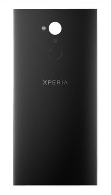 Original Sony Xperia XA2 H3223 Akkudeckel Backcover Schwarz Gut