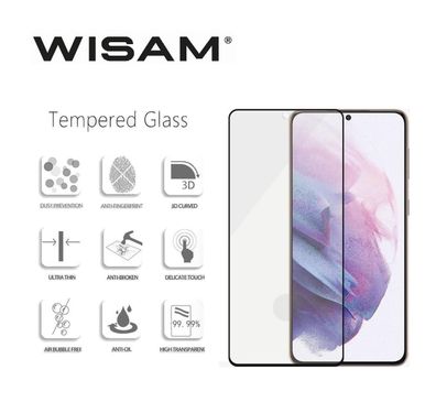 Wisam® Für Samsung Galaxy S21+ Antibakteriell Tempered 3D Displayschutz Panzerfoli...