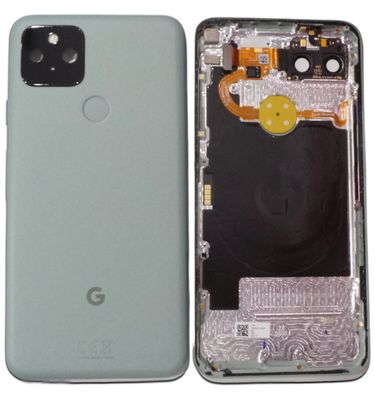 Original Google Pixel 5 GTT9Q Akkudeckel Rückseite Sorta Sage Grün Sehr Gut