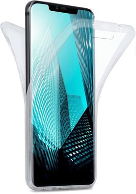 Huawei Mate 20 Pro Full Cover Silikon TPU 360° Transparent Schutzhülle