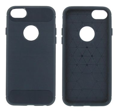 Apple iPhone 6/7/8 Silikon Protective Case Schutzhülle Handy Hülle Dunkelblau