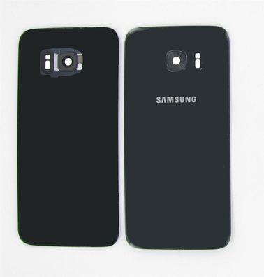 Original Samsung Galaxy S7 Edge SM-G935F Akkudeckel Backcover Schwarz Akzeptabel