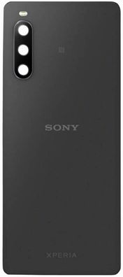 Original Sony Xperia 10 IV XQ-CC54 Akkudeckel Backcover Schwarz Akzeptabel
