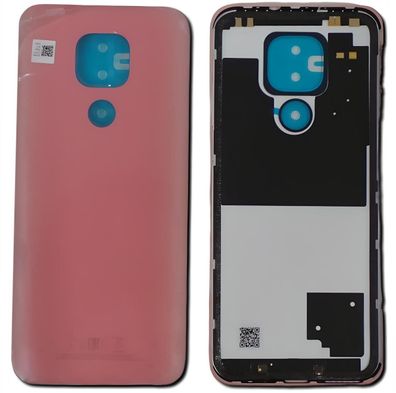 Original Motorola Moto G9 Play XT2083-1 Akkudeckel Rückseite Pink