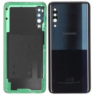 Original Samsung Galaxy A90 SM-A908F Akkudeckel Backcover Schwarz Akzeptabel