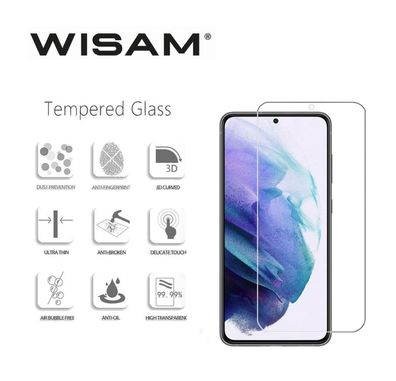 Wisam® Für Samsung Galaxy S21 Antibakteriell Tempered 3D Displayschutz Panzerfolie...