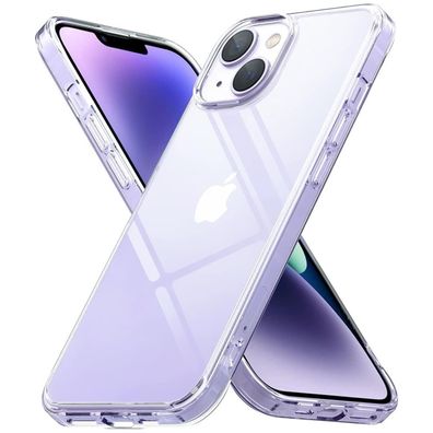 Wisam® Apple iPhone 14 Plus (6.7) Silikon Case Schutzhülle Hülle Transparent