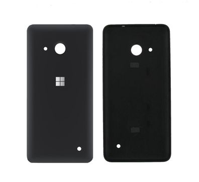 Original Microsoft Lumia 550 Akkudeckel Backcover Schwarz Wie Neu