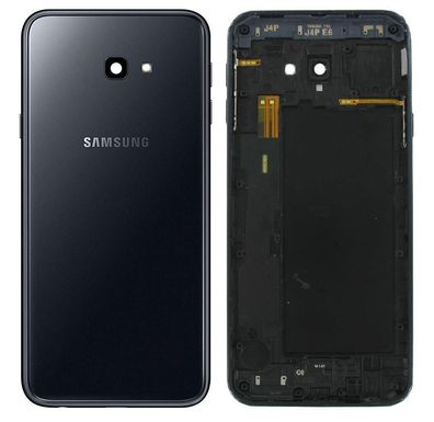 Original Samsung Galaxy J4+ SM-J415 Akkudeckel Backcover mit Rahmen Black Akzeptabel
