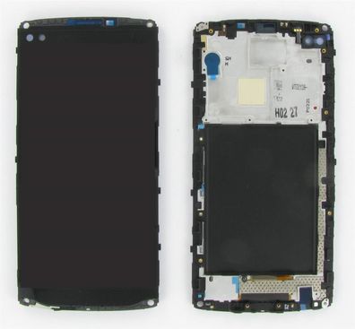 Original LG V10 H960A Display LCD Gehäuse Rahmen Touchscreen Black Schwarz