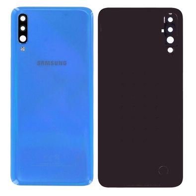 Original Samsung Galaxy A70 SM-A705F Akkudeckel Backcover Rückseite Blau Gut