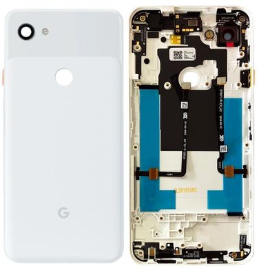Original Google Pixel 3A G020F Akkudeckel Backcover Rückseite Weiß Sehr Gut