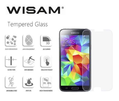 Für Samsung Galaxy S5 SM-G9600 Panzerfolie Schutzfolie Schutzglas Displayschutz 9H