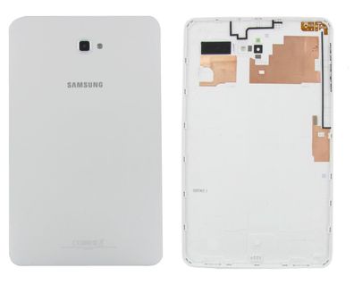 Original Samsung Galaxy Tab A 10.1 (2016) SM-T580 Akkudeckel Weiß Akzeptabel
