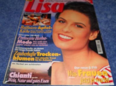 Lisa-Die junge Zeitschrift für die Frau Heft 37 vom 6.9.1995