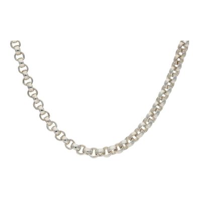 Halskette 835/000 Silber Anker getragen 25320629 - Länge: 73 cm