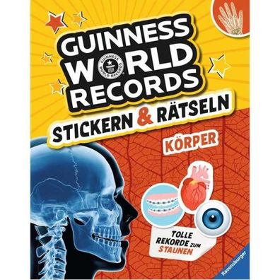 Ravensburger Guinness World Records Stickern & Rätseln - Körper