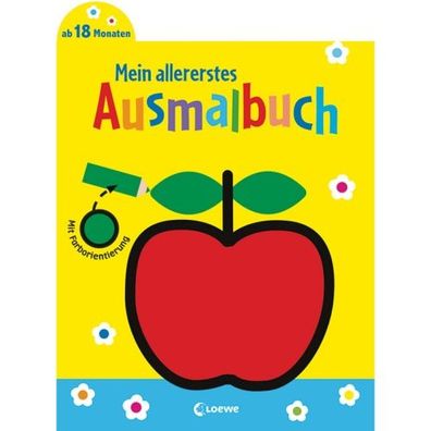 Loewe Mein allererstes Ausmalbuch - Apfel