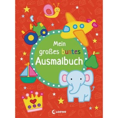 Loewe Mein großes buntes Ausmalbuch - Elefant