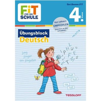 Tessloff FiT FÜR DIE SCHULE: Übungsblock Deutsch - 4. Klasse