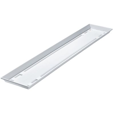 Geli Balkonkasten Untersetzer Standard Weiß 80 cm - Kunststoff