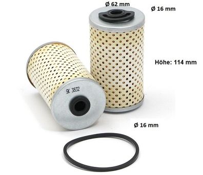 Dieselfilter für IHC D214 D215 D217 D219 D320 D322 D324 D326 D430 D432 D436 D439