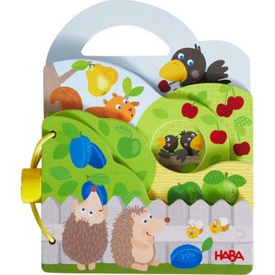 Haba Holz Babybuch - Obstgarten