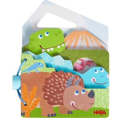 Haba Holz Babybuch - Dinos