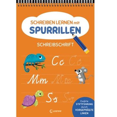 Loewe Schreiben lernen mit Spurrillen - Schreibschrift