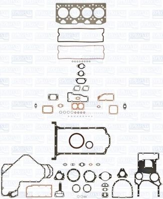 Dichtsatz Zylinderkopfdichtung head gasket für Claas Targo C 50 C50 1004-40