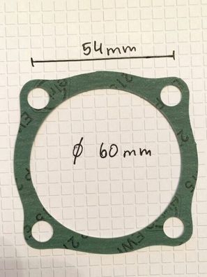 Dichtung Ölspaltfilter für Hanomag D21 R22 R27 R324 R332 Granit 500 rund 500/1